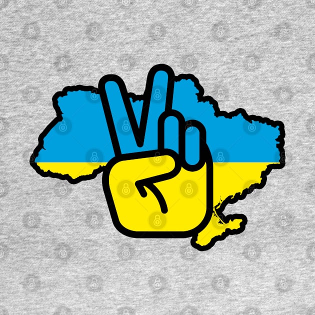 I Stand With Ukrain. Ukrainian flag by SerenityByAlex